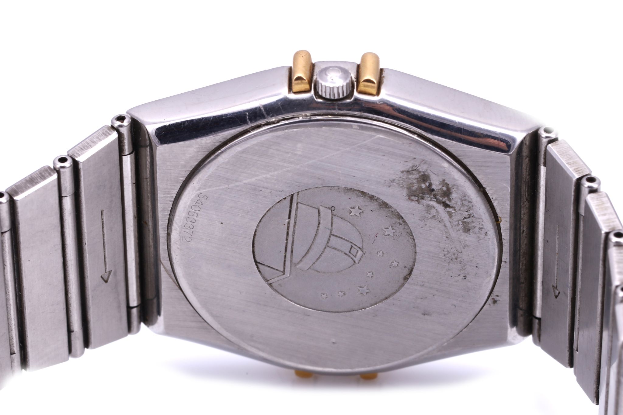 OMEGA CONSTELLATION WRISTWATCH  A Gents c.1990 stainless steel and 18ct Gold Omega - Constellation - Image 4 of 4