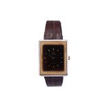 GENTS OMEGA DE VILLE WRISTWATCH A Gents c.1970's two-tone stainless steel and gold Omega De Ville '