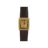 Vintage Gold Baume & Mercier Dress Watch A vintage 18ct gold Baume & Mercier dress watch, with