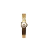 LADIES OMEGA DRESS WATCH A ladies c.1960's 18ct gold Omega 'Sapphettes' range dress watch, with