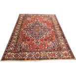 A Persian Bakhtiar carpet, West Iran, 3.70m x 3.00m, condition rating A
