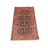 A Persian Malayer rug, West Iran, 2.00m x 1.25m, condition rating A/B