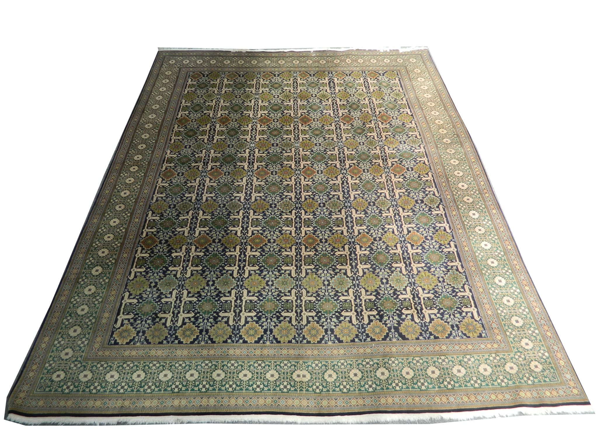 A mid 20th Century Persian Tabriz carpet, North West Iran, approx 3.90m x 2.90m, condition rating