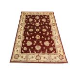 An Afghan Ziegler carpet, 3.04m x 2.06m, condition rating A/B.