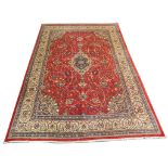 A Persian Sarouk Mahal carpet, Central Iran, 3.75m x 2.60m, condition rating A