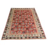 A Turkish Ushak carpet, 3.05m x 2.43m, condition rating A.