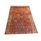 A Persian Afshar carpet, South West Iran, 3.00m x 2.05m, condition rating A