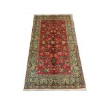 A Persian Keshan rug, Central Iran, 2.54m x 1.40m, condition rating A