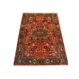 A Persian Nahavand rug, West Iran, 2.25m x 1.53m, condition rating A