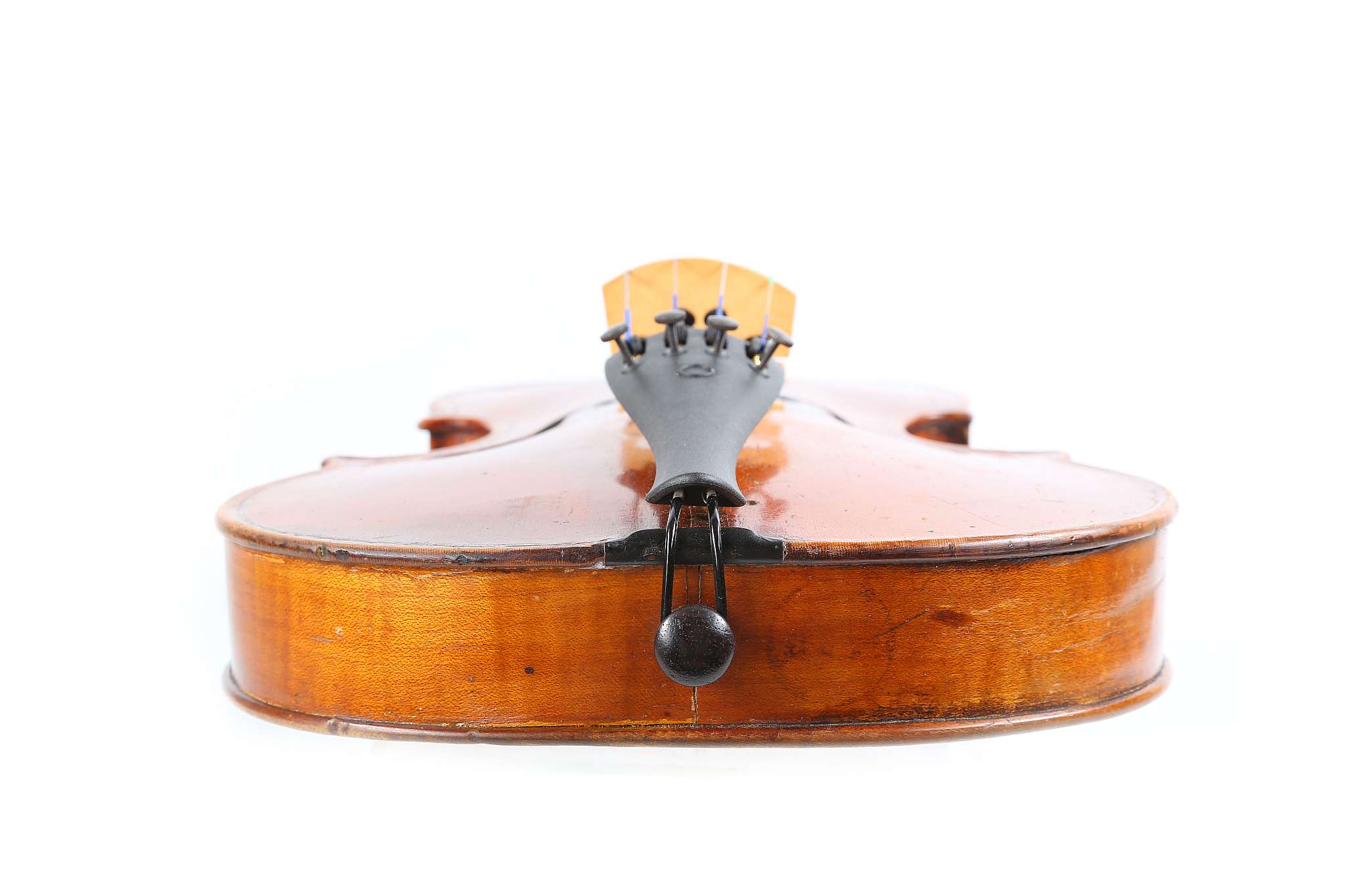 A good French violin, Guarnieri model. Circa 1880-1890. One-piece back, in a yellow orange varnish - Bild 8 aus 8