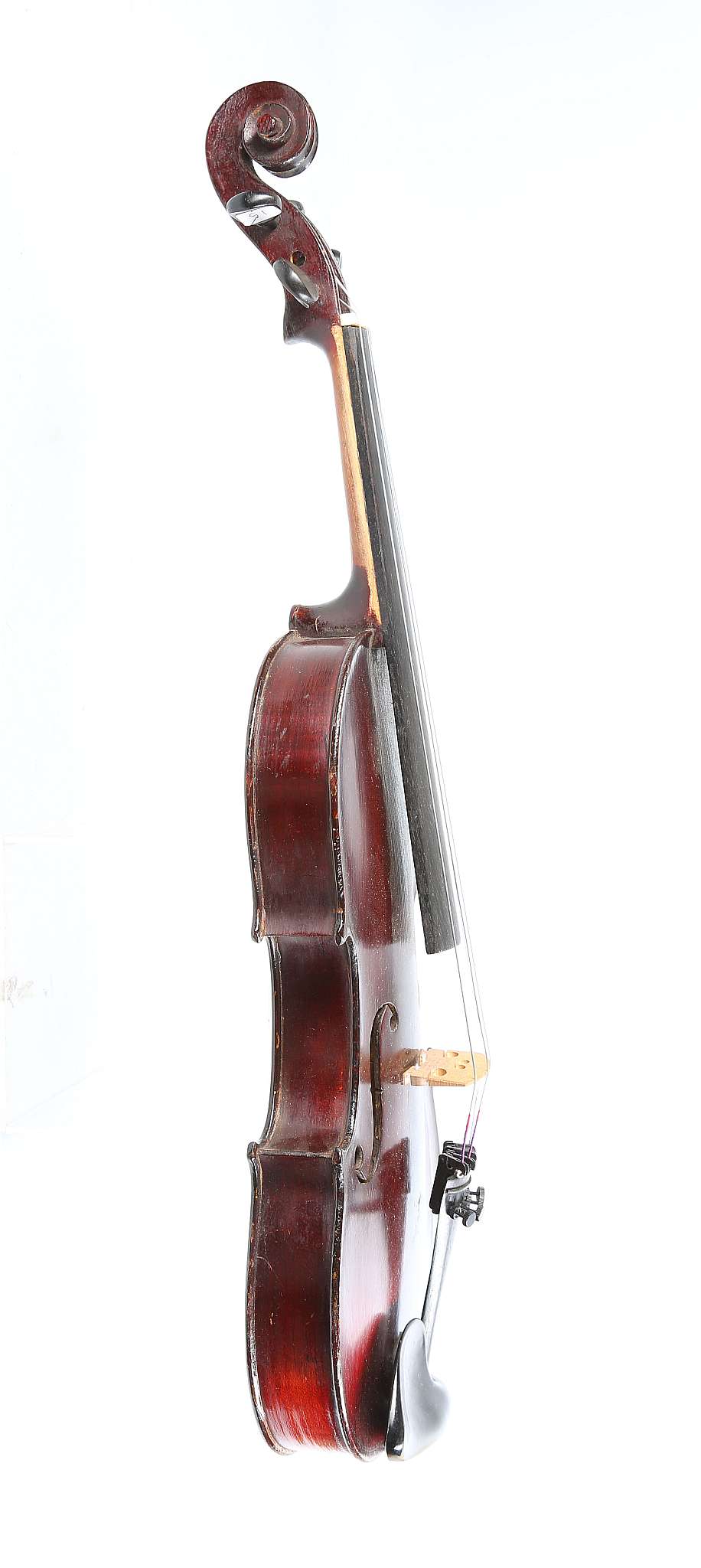 Full sized French violin, 1900, labelled Celebre Vosgien. - Bild 3 aus 8