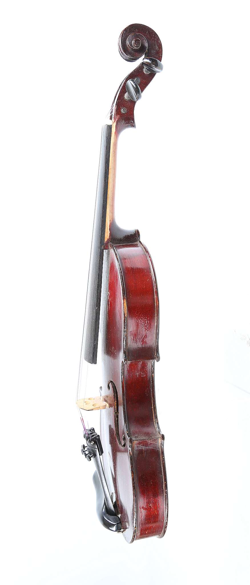 Full sized French violin, 1900, labelled Celebre Vosgien. - Bild 4 aus 8