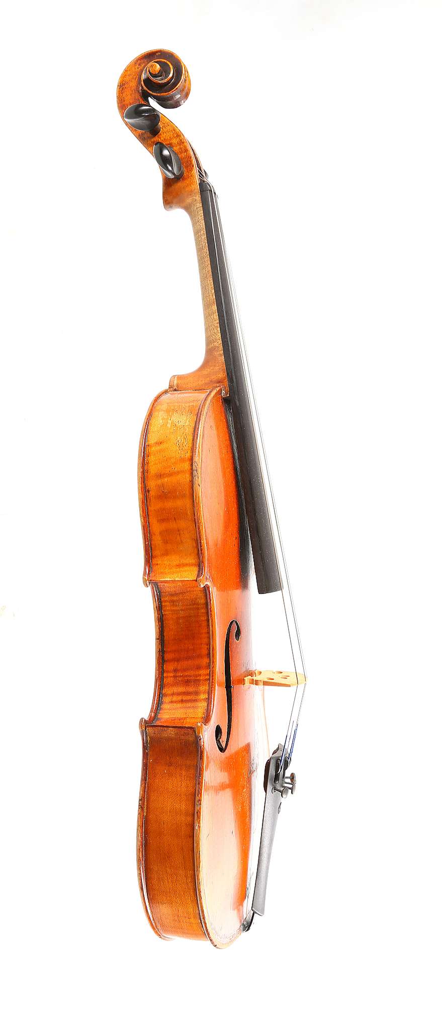A good French violin, Guarnieri model. Circa 1880-1890. One-piece back, in a yellow orange varnish - Bild 3 aus 8