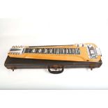A Rickenbacker (USA) lap steel guitar with case. In good order original play condition..