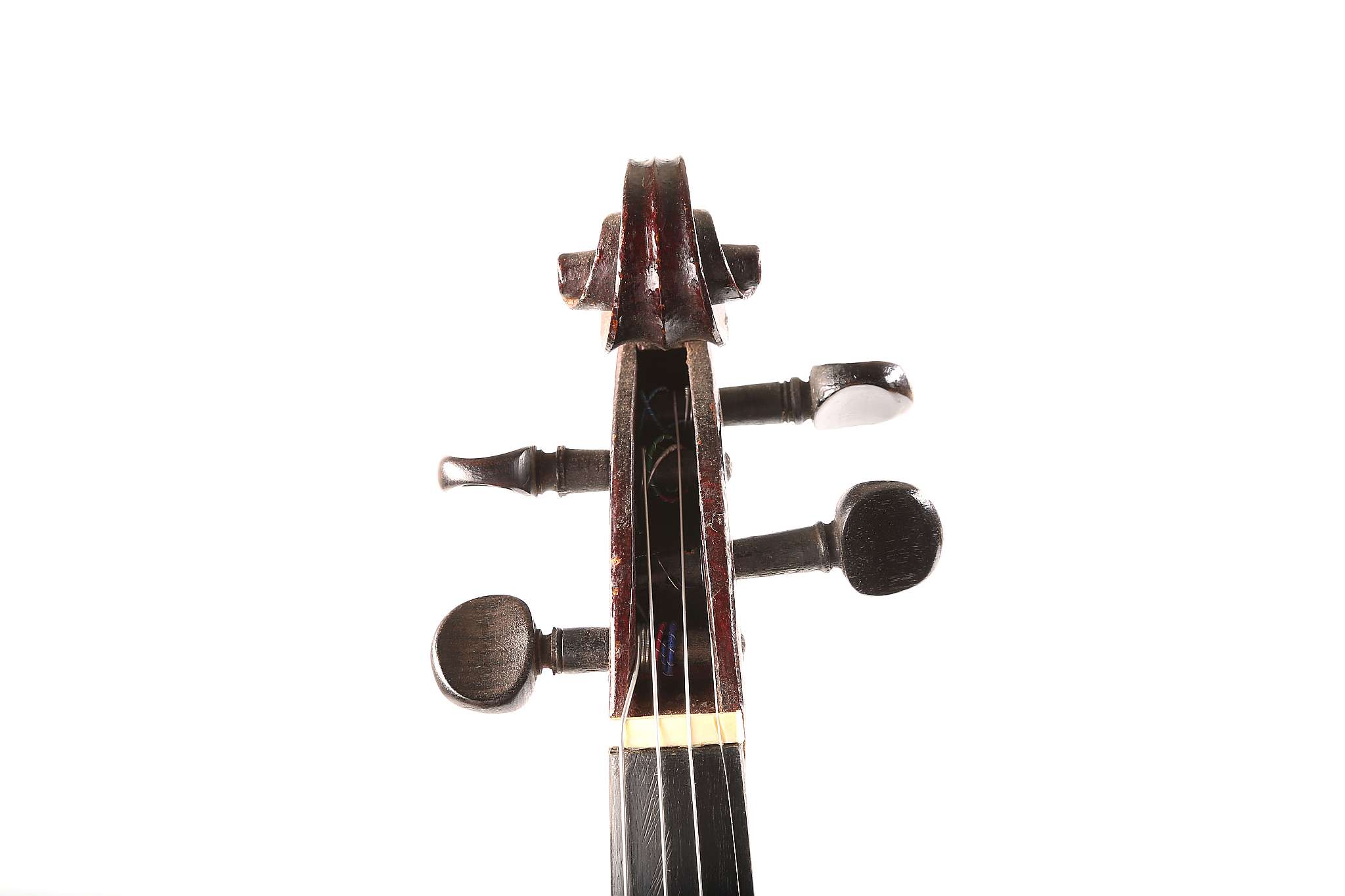 Full sized French violin, 1900, labelled Celebre Vosgien. - Bild 6 aus 8
