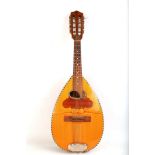 Interesting and unusual double table mandolin, early 20th century. In original play condition