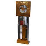 A reproduction clepsydra water clock after the model by John Holloway of Chester, 75cm high.