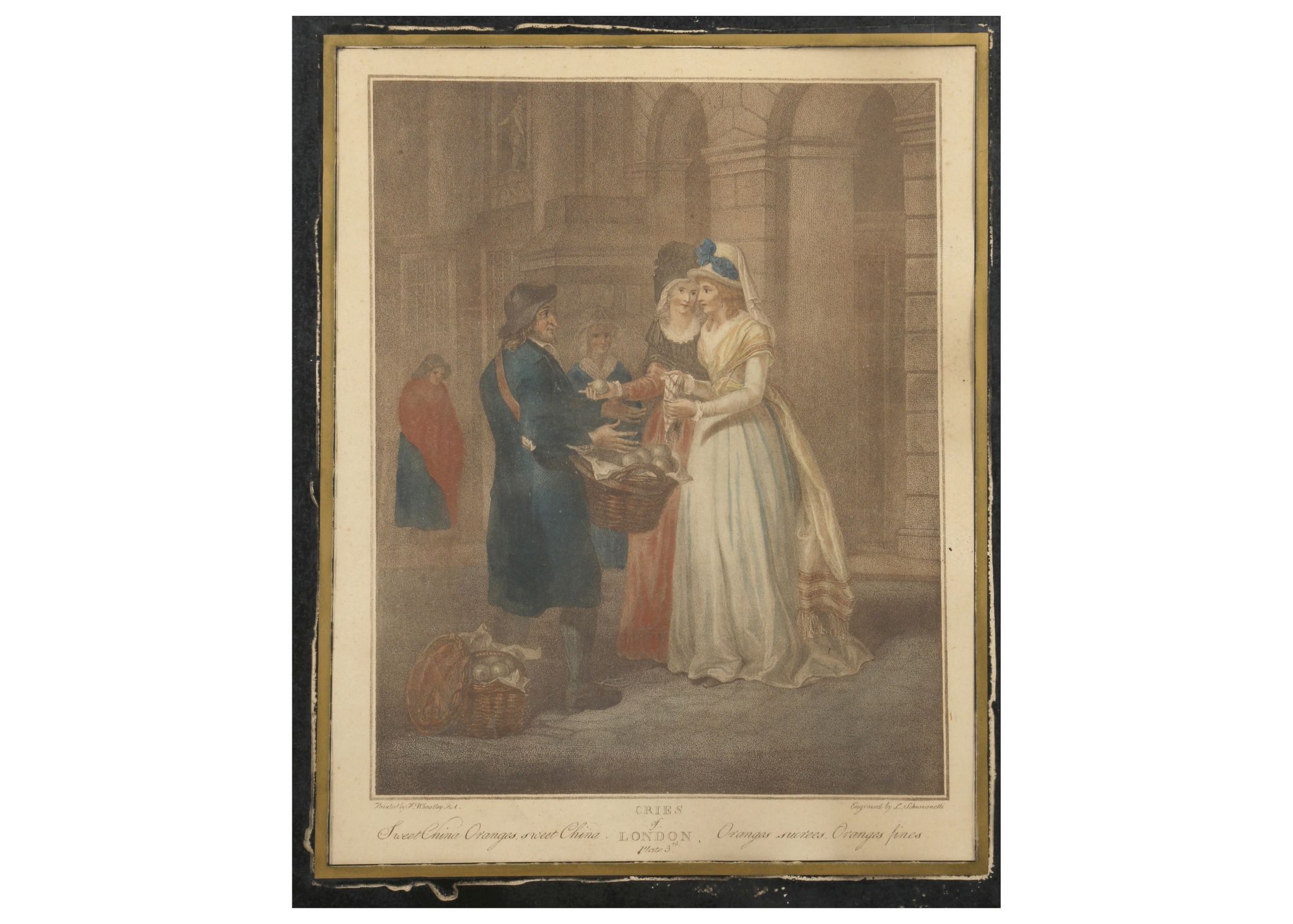 After WHEATLEY, Francis (1747-1801). Ten framed prints from the Cries of London Series (London: