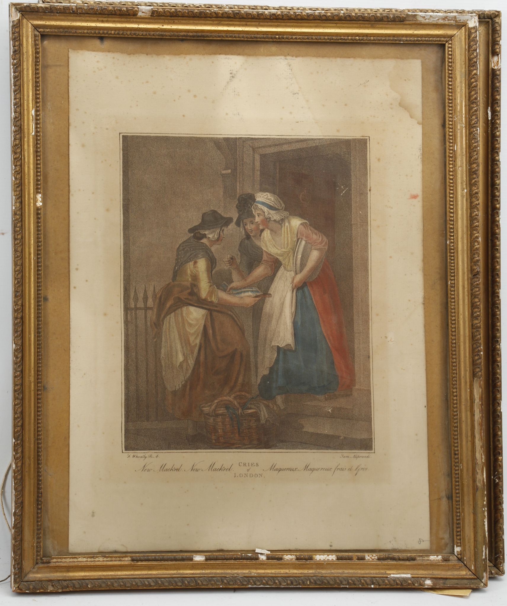 After WHEATLEY, Francis (1747-1801). Ten framed prints from the Cries of London Series (London: - Image 16 of 17