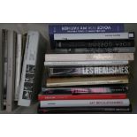 ART - A quantity of books including some works on sculpture and 20th Century art. (qty)