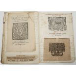 Album di stampe antiche [19th century]. Folio. An account book reused as a scrapbook album