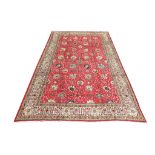 A TABRIZ CARPET NORTH-WEST PERSIA, CIRCA 1940 approx: 15ft.3in. x 9ft.8in.(464cm. x 294cm.) The