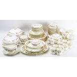 An extensive Wedgwood bone china tea, coffee and dinner service for 8 settings in "Mirabelle"