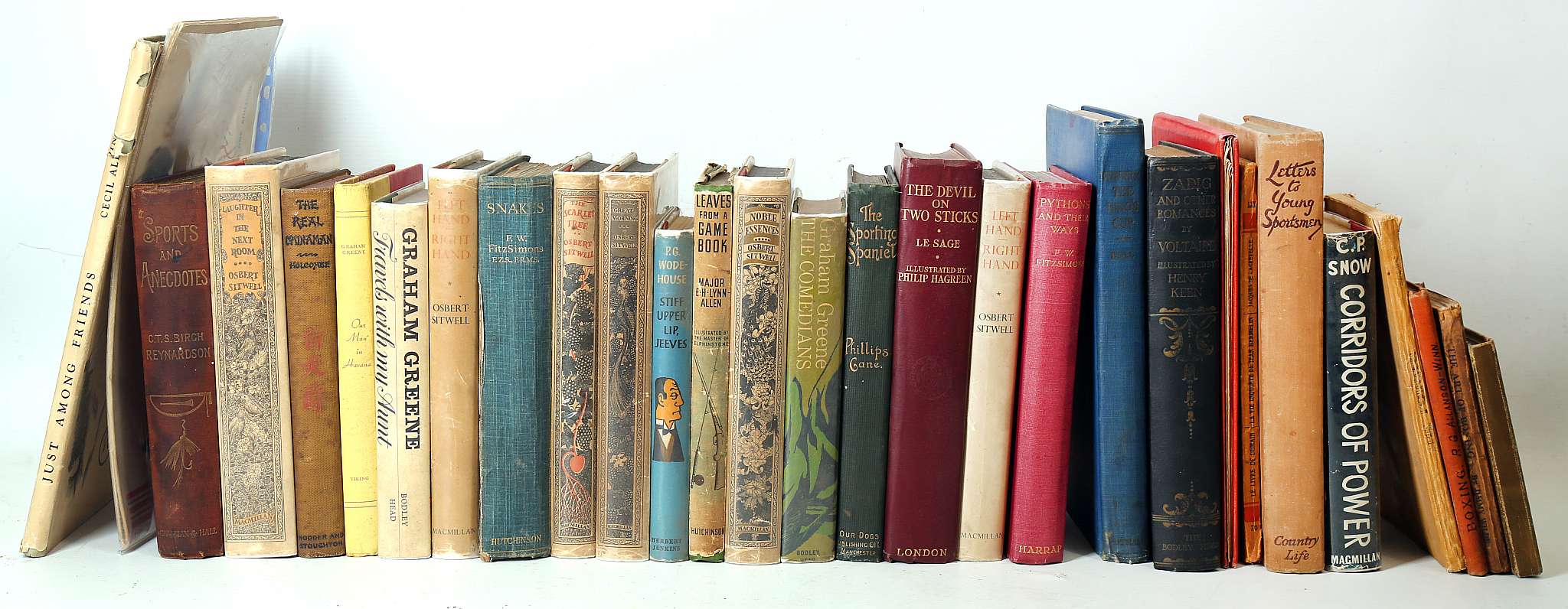 BOOKS. MISCELLANY. A selection of modern first editions, including works by Osbert Sitwell. With