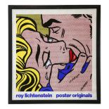 ROY LICHTENSTEIN (American, 1923-1997). 'Kiss V', 1964, lithograph in colours, published 2003 by