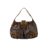 Louis Vuitton monogram leopard Polly tote, limited edition 2006, monogram canvas with leopard