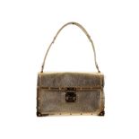 Louis Vuitton gold Suhali small L’aimable tote, date code for 2003, gold goat leather with gold tone