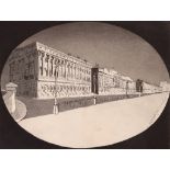 JOHN PIPER (1903-1992). 'Brunswick Terrace'. Etching with aquatint, 1939. From Pipe's 'Brighton