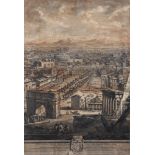 GUISEPPE VASI (ITALIAN, 1710-1782) . 'The Grand Views of Rome'. Etching, circa 1765. 100cm x 68.5cm.