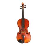 An interesting violin, circa 1860-1870, labelled Joahnes Baptiste Guadagnini, Placentinus, fecit