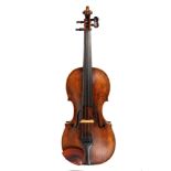 An interesting Austrian violin. Labelled Michael Ignatius,Stadl munn,Kayserl Konigl,Hof Lauten,