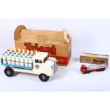 A Triang Junior Diesel Series, milk lorry complete with milk bottles, supplied in its original