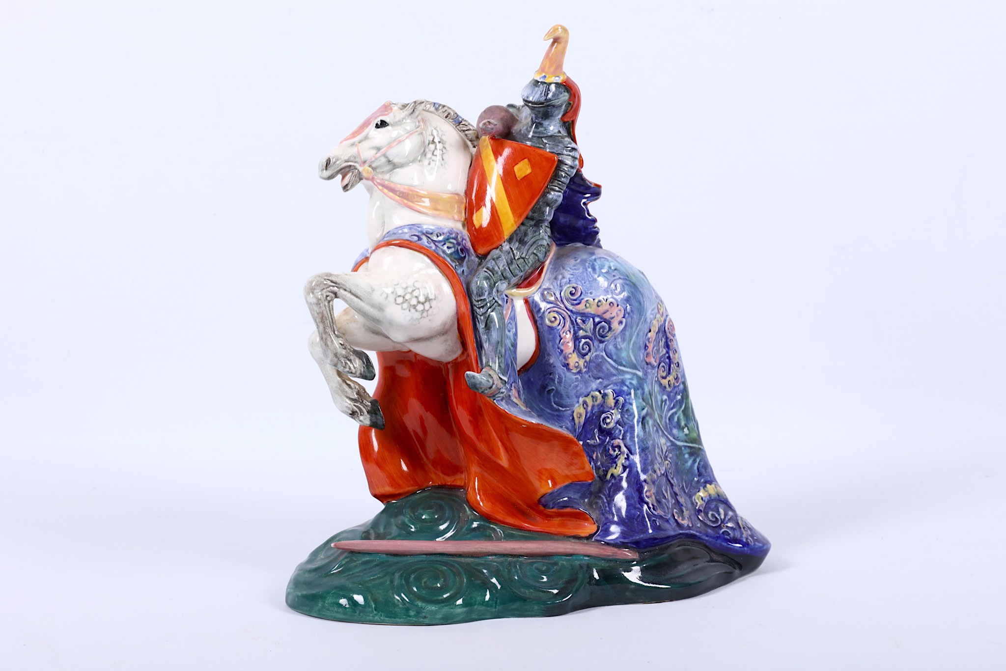 A Royal Doulton porcelain model of 'The Broken Lance', HN2041, designed by M. Davies, issued 1949-