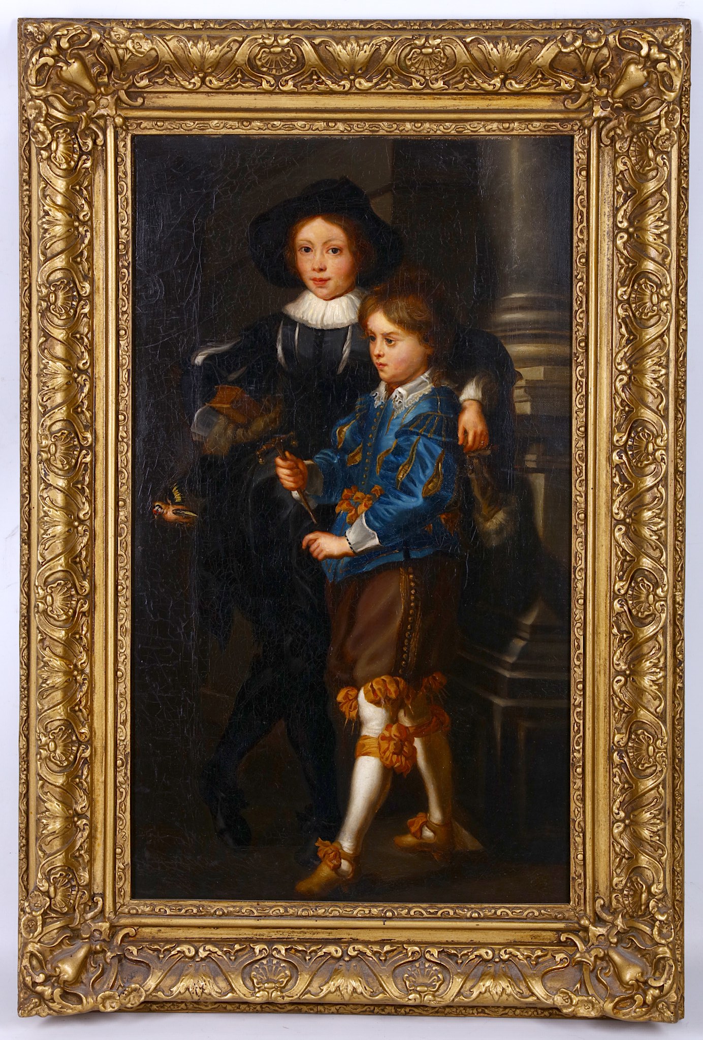 After Peter Paul Rubens, 'Portrait of the Artist's Sons', oil on canvas, 19th Century copy by