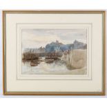 HENRY CHARLES BREWER (1866-1950) Folkestone watercolour over pencil 24.3 x 34.7 cm framed and glazed