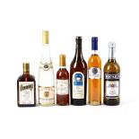 MIXED DESSERT WINES AND SPIRITS