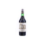 12 bottles Chateau Haut-Brion 1976 Pessac-Leognan, 1er cru classe. In original wooden case.