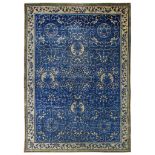 AN ANTIQUE PEKING CARPET, CHINA approx: 14ft.4in. x 11ft.9in.(536cm. x 390cm.) The blue field with