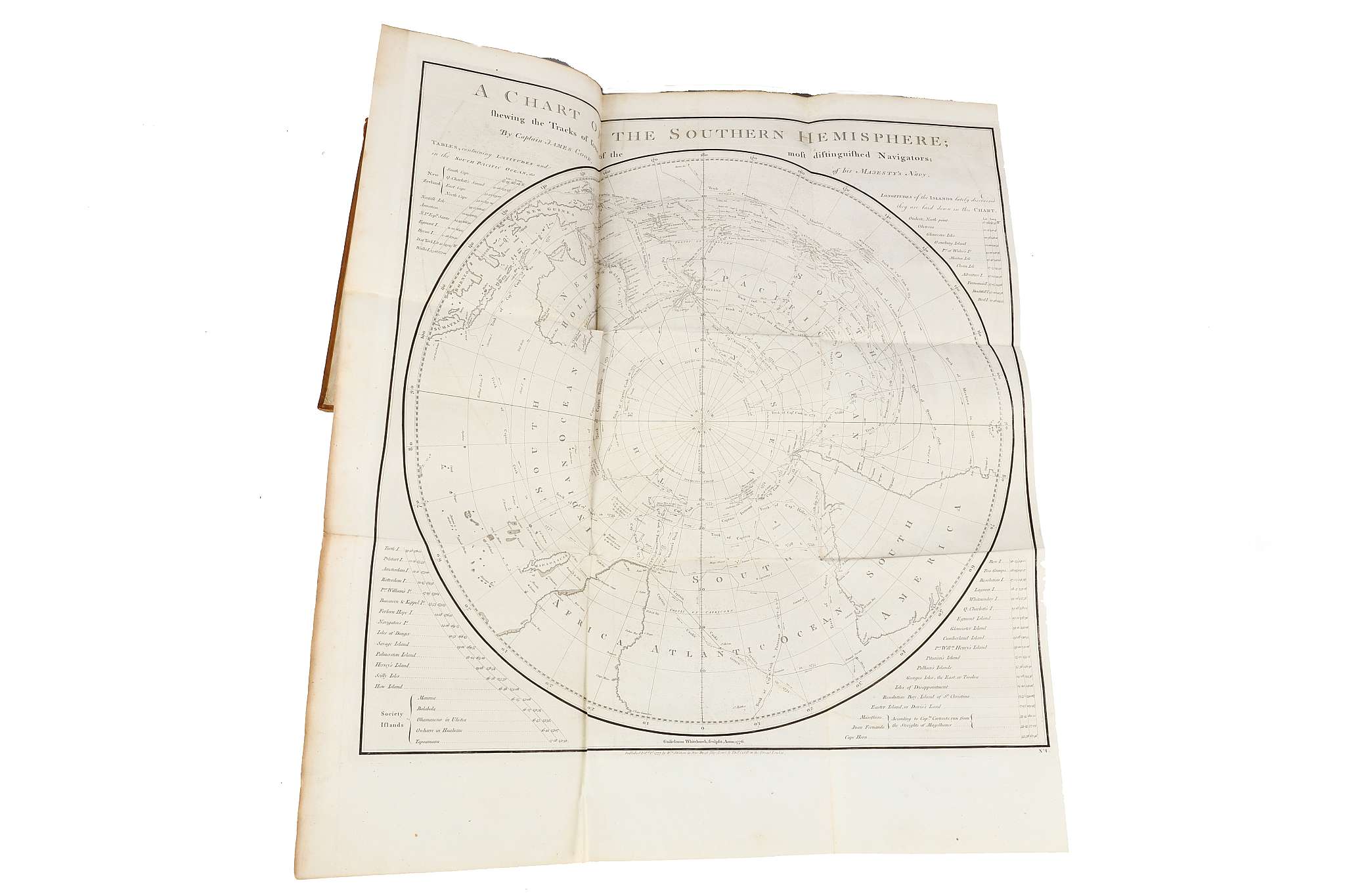 COOK, JAMES. 1728-1779. A Voyage towards the South Pole, and Round the World. Performed ... In the - Image 5 of 22