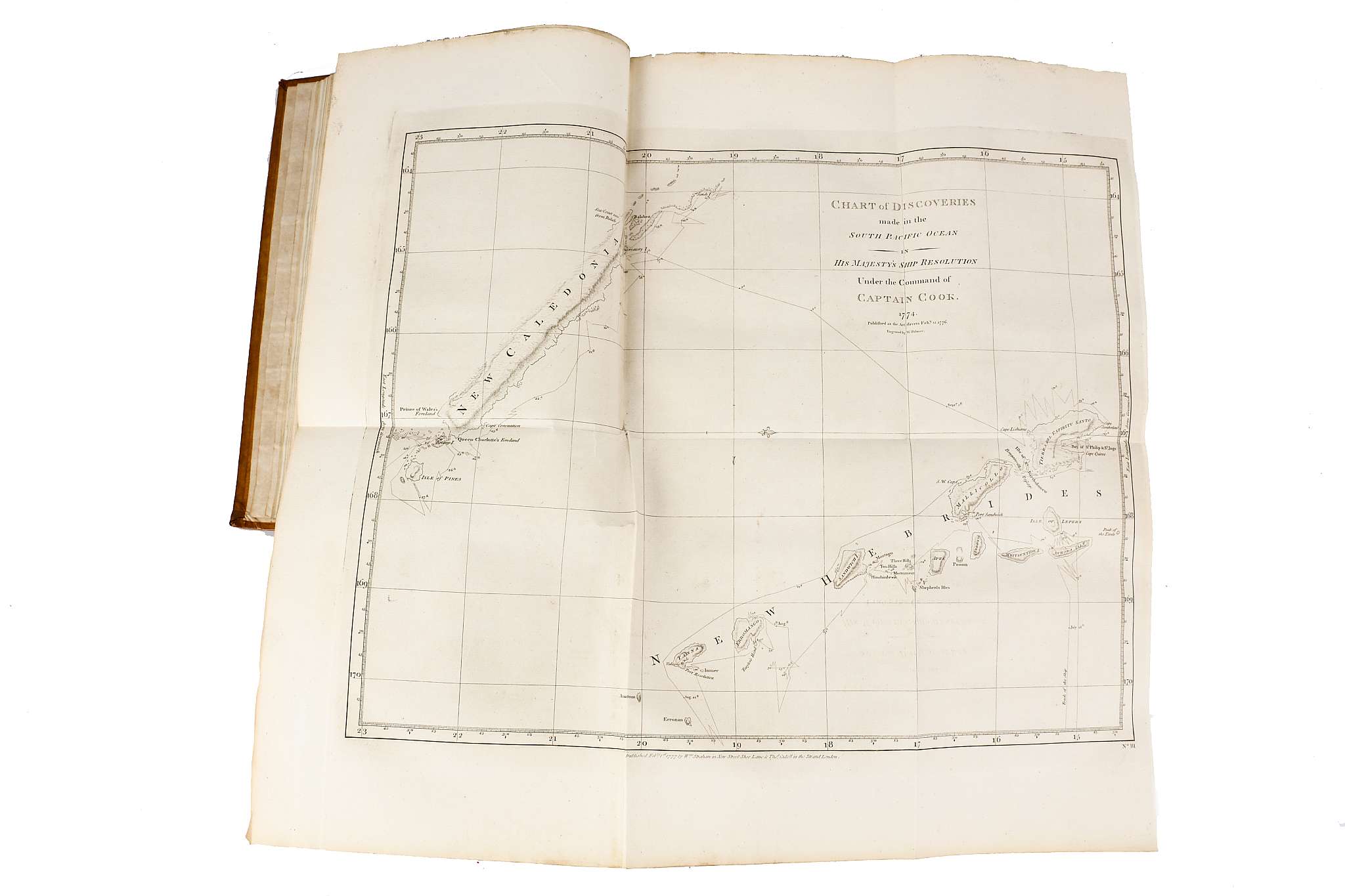COOK, JAMES. 1728-1779. A Voyage towards the South Pole, and Round the World. Performed ... In the - Image 15 of 22