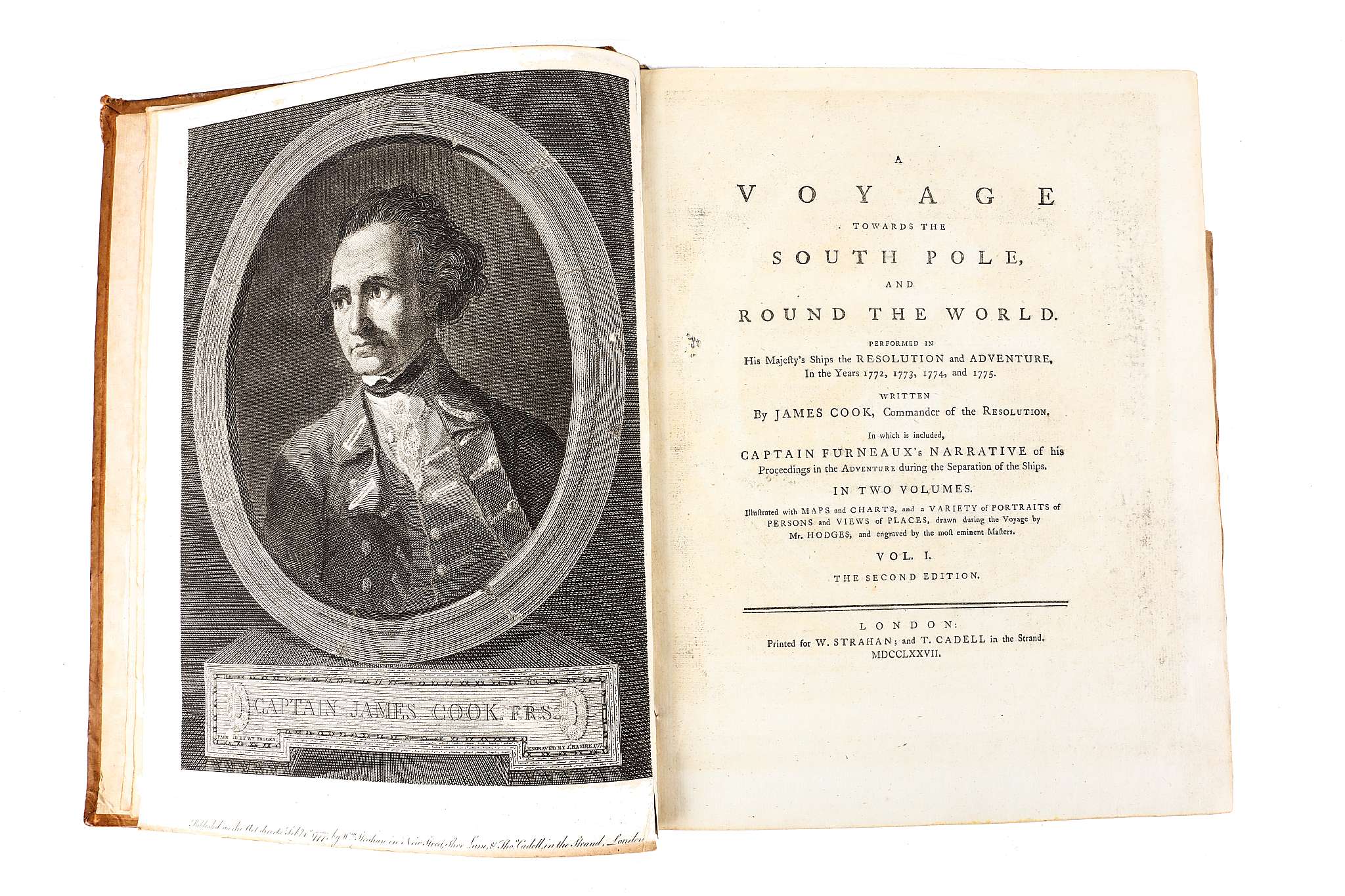COOK, JAMES. 1728-1779. A Voyage towards the South Pole, and Round the World. Performed ... In the - Image 4 of 22