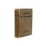 WELLS, H. G. (1866-1946). The War of the Worlds. London: William Heinemann, 1898. 8vo. FIRST