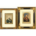 After George Baxter 1804-1867. An interesting collection of framed Baxter prints. Titles: Lord