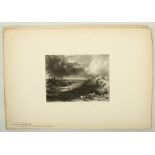 After John Constable R.A. 1776-1837. An interesting selection of engravings: 'Hampstead Heath', 'Sir