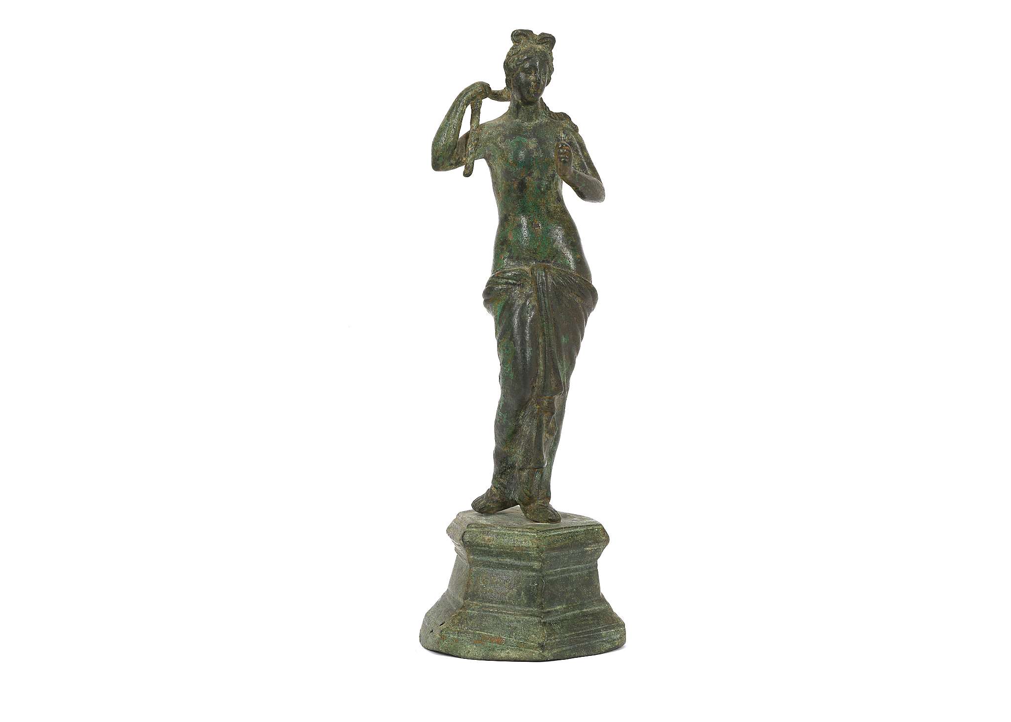 A ROMAN BRONZE APHRODITE Circa 1st - 2nd century A.D. "..there is nothing among the blessed gods