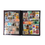 Stockbook with 2000+ poster stamps (mostly European)